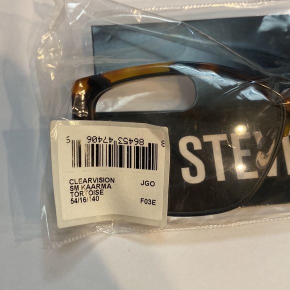 Steve Madden KAARMA tortoise 54-18-140 Eyeglass Frame with Eyeglass Case - Picture 6 of 6